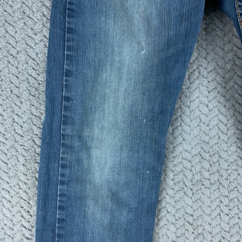 Levi's 502 Jeans Tapered Fit Mens 32x30 (Fits 28x28) Medium Blue Denim Stretch